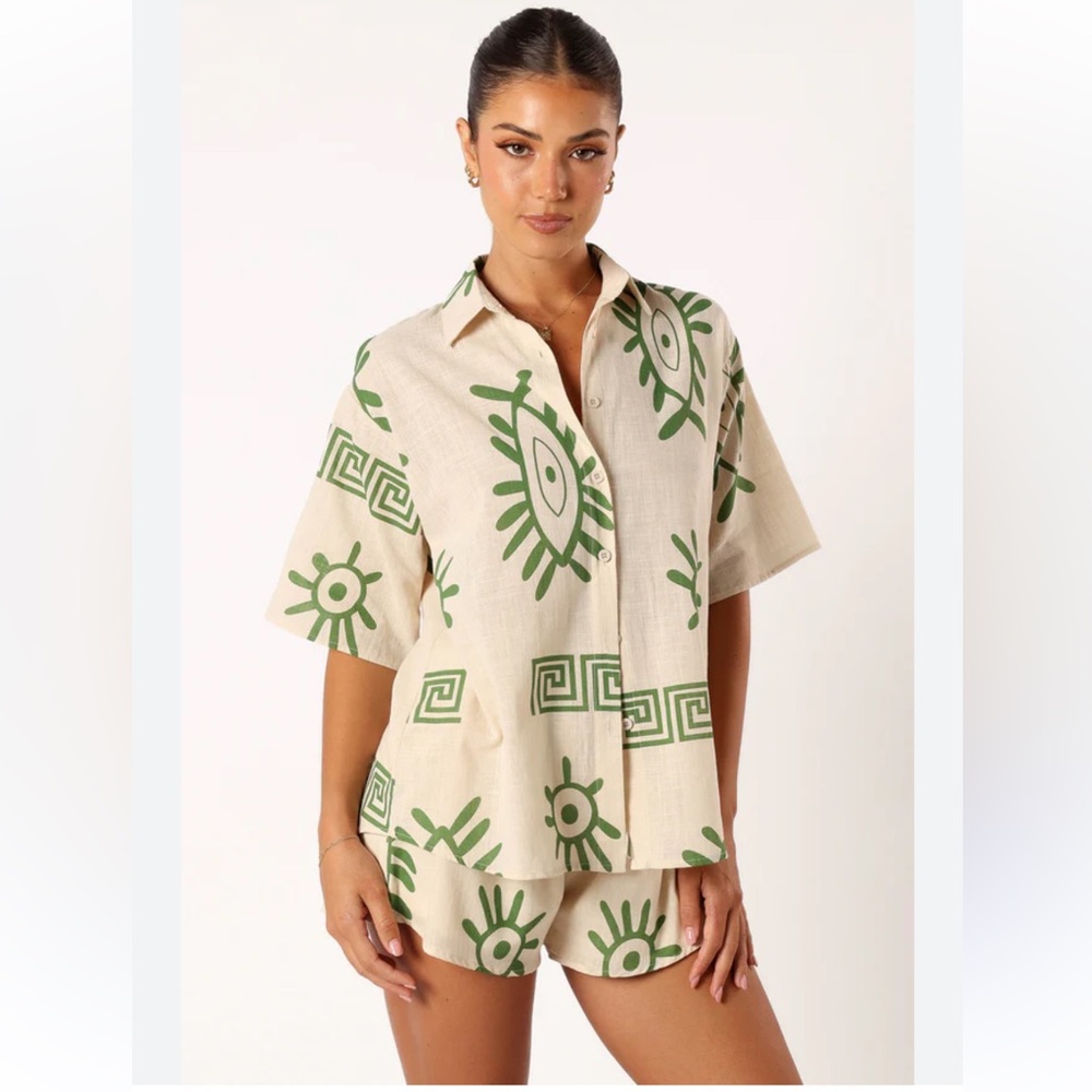 New! Petal & Pup Baci Short Set Size Small Boho Summer‎ Lightweight